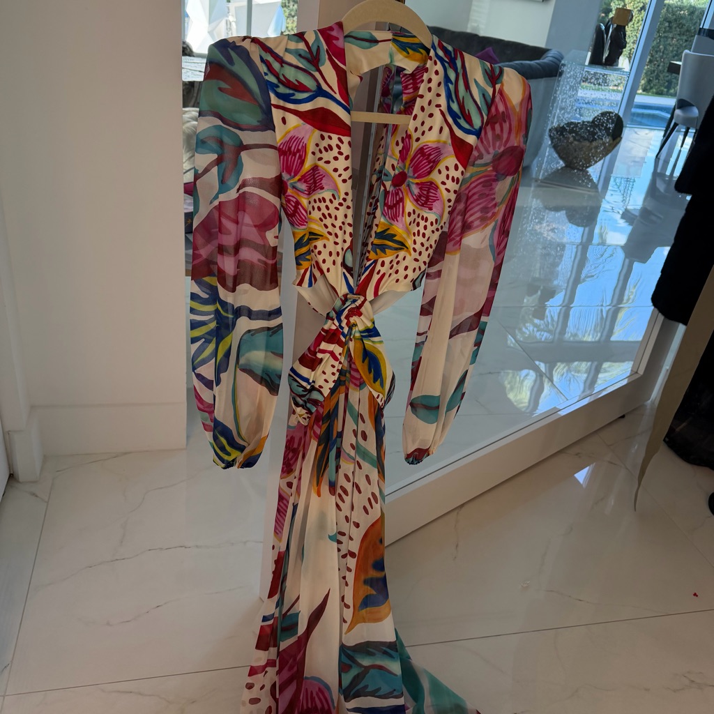 Patbo Multicolor Asymmetrical Dress